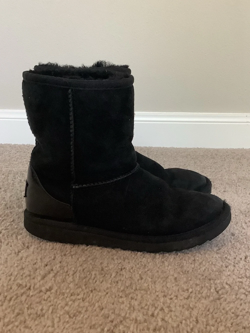 Black UGG Kids Classic II Short Boots